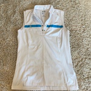 Adidas sleeveless golf shirt size Small
